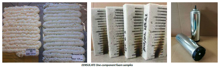 one-component foam samples
